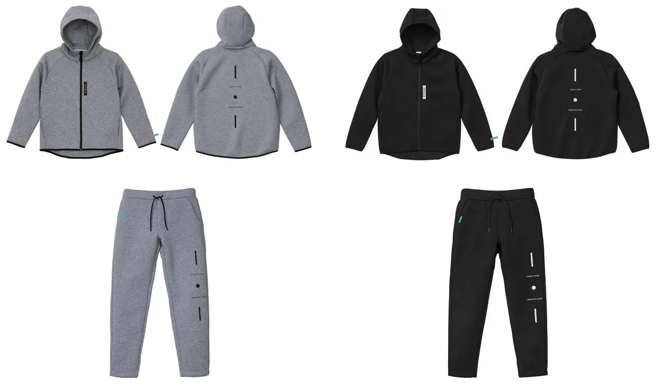 コア セットアップ ZIP フーディー
