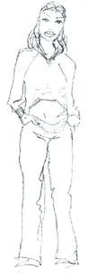 0501 KARINA Raglan sleeved hoodie sewing pattern