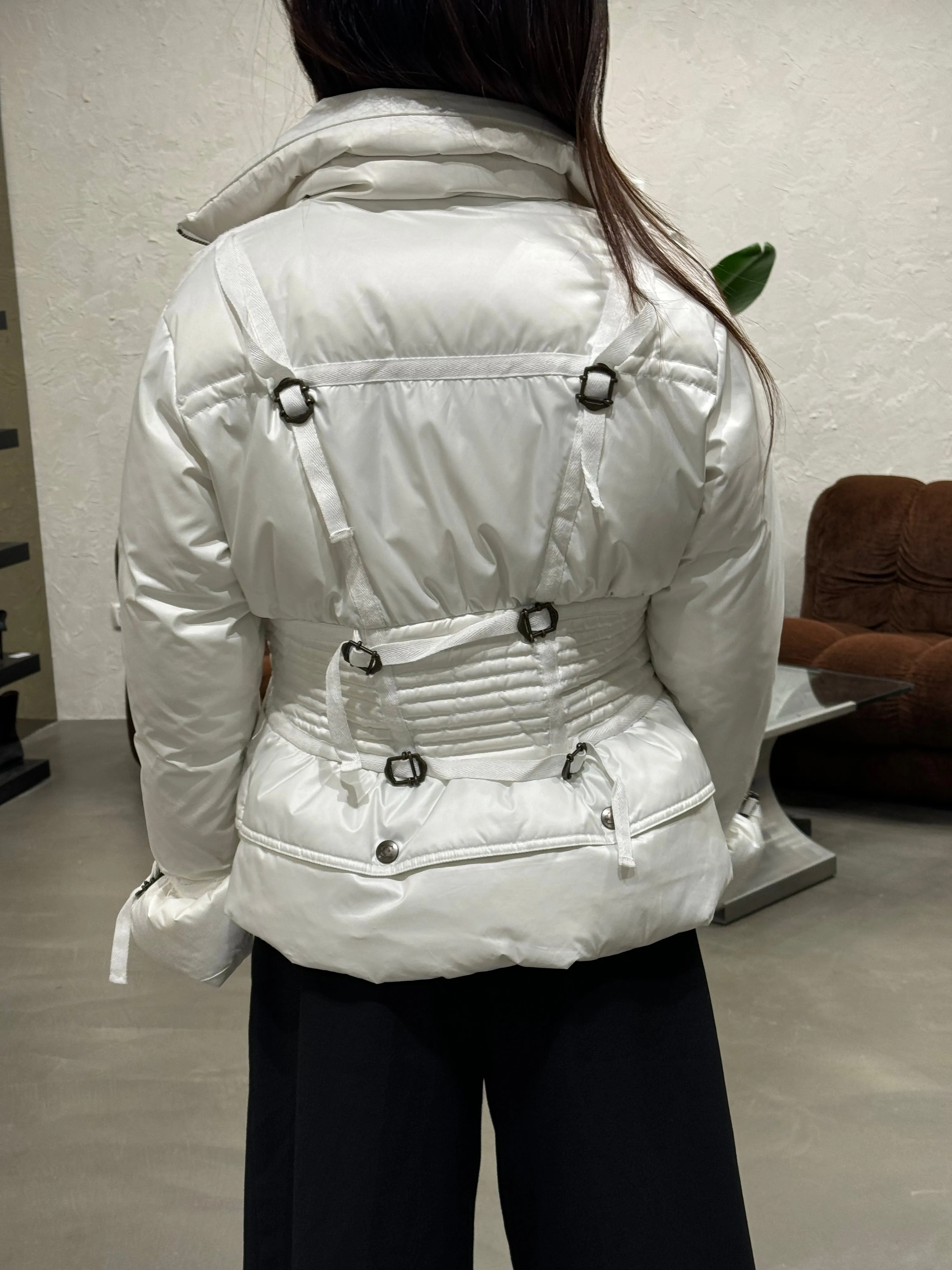 1990s Roberto Cavalli harness parachute puffer jacket