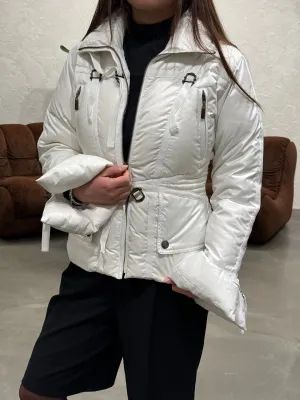 1990s Roberto Cavalli harness parachute puffer jacket