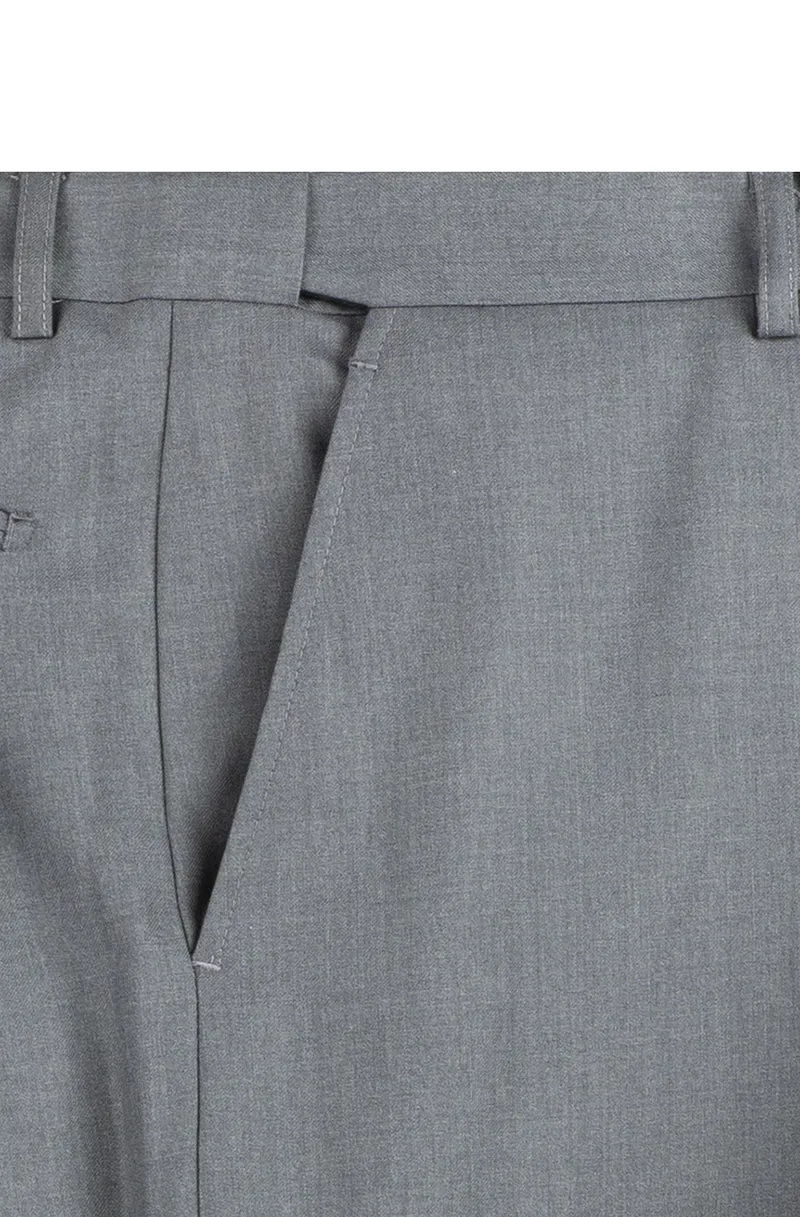 2 Piece Suit with 2″ Adjustable Waist Band (Medium Gray) F-2C900