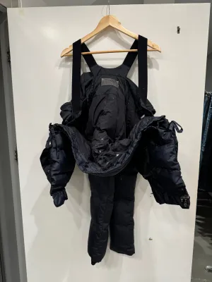 2000s Marithe Francois Girbaud backpack straps puffer jacket