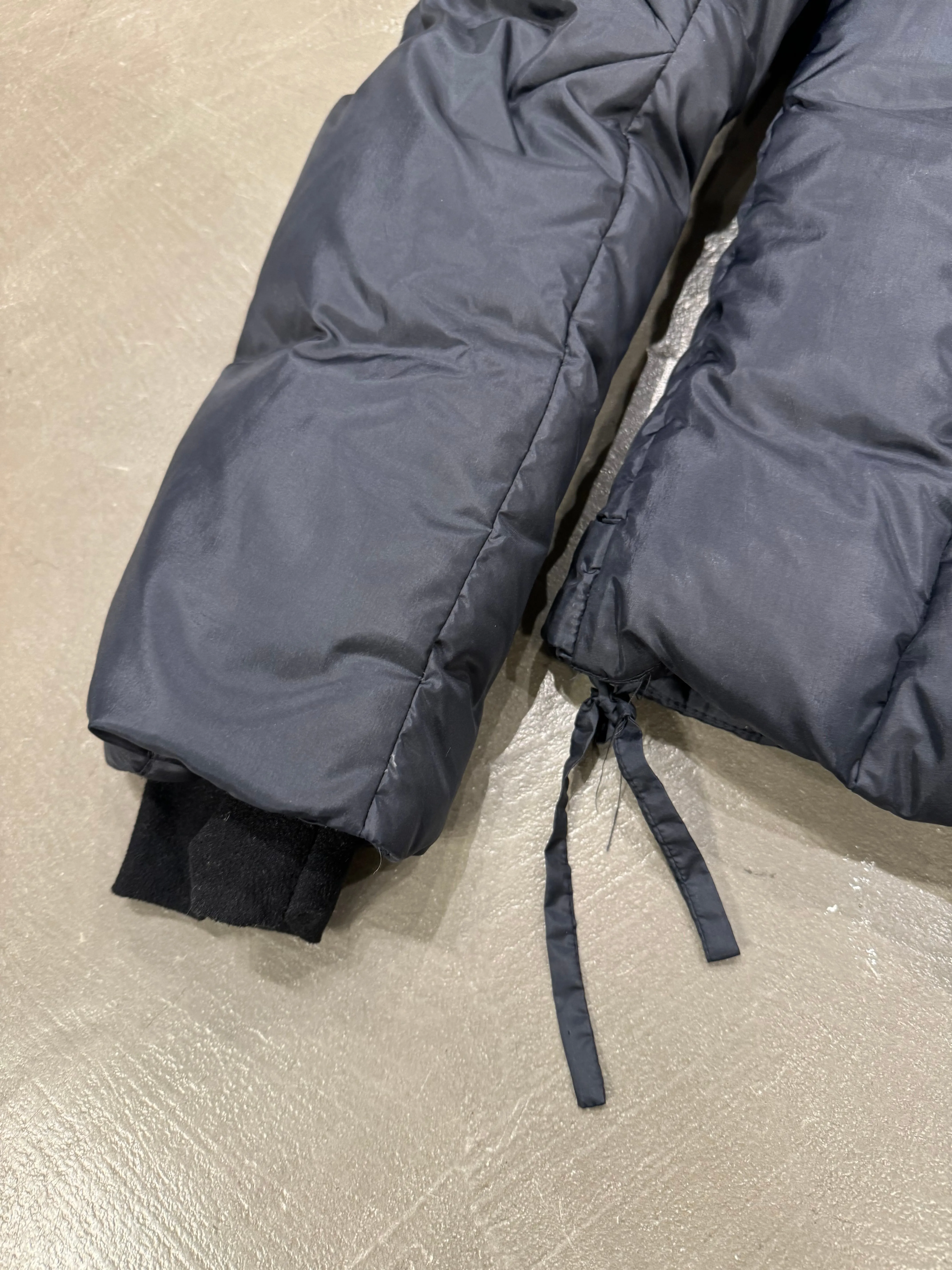 2000s Marithe Francois Girbaud backpack straps puffer jacket
