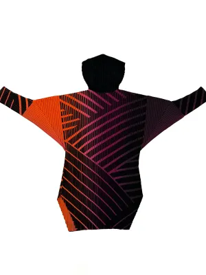 2015 Runway Issey Miyake Plissé Printed Tunic