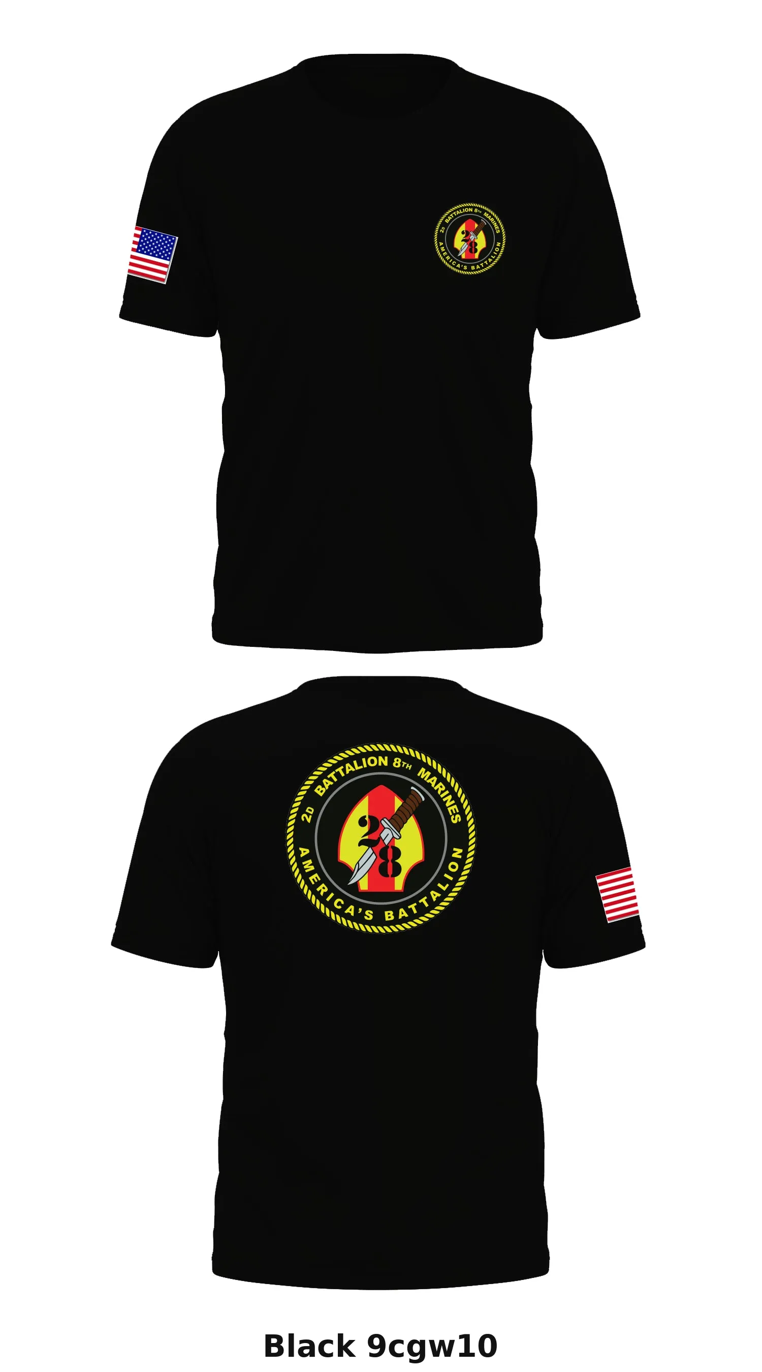 2nd 8th Marines Store 1 Core Men's SS Performance Tee - 9cgw10