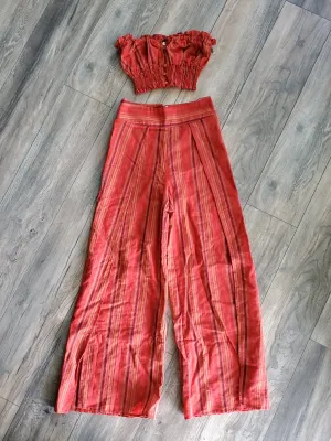 2pc Crop Tube/Pant Set (Small)