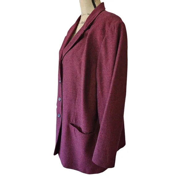 2pc Elisabeth by Liz Claiborne Wool &amp; Silk Blend Suit - 20