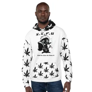 420 Skunk Hoodie -White