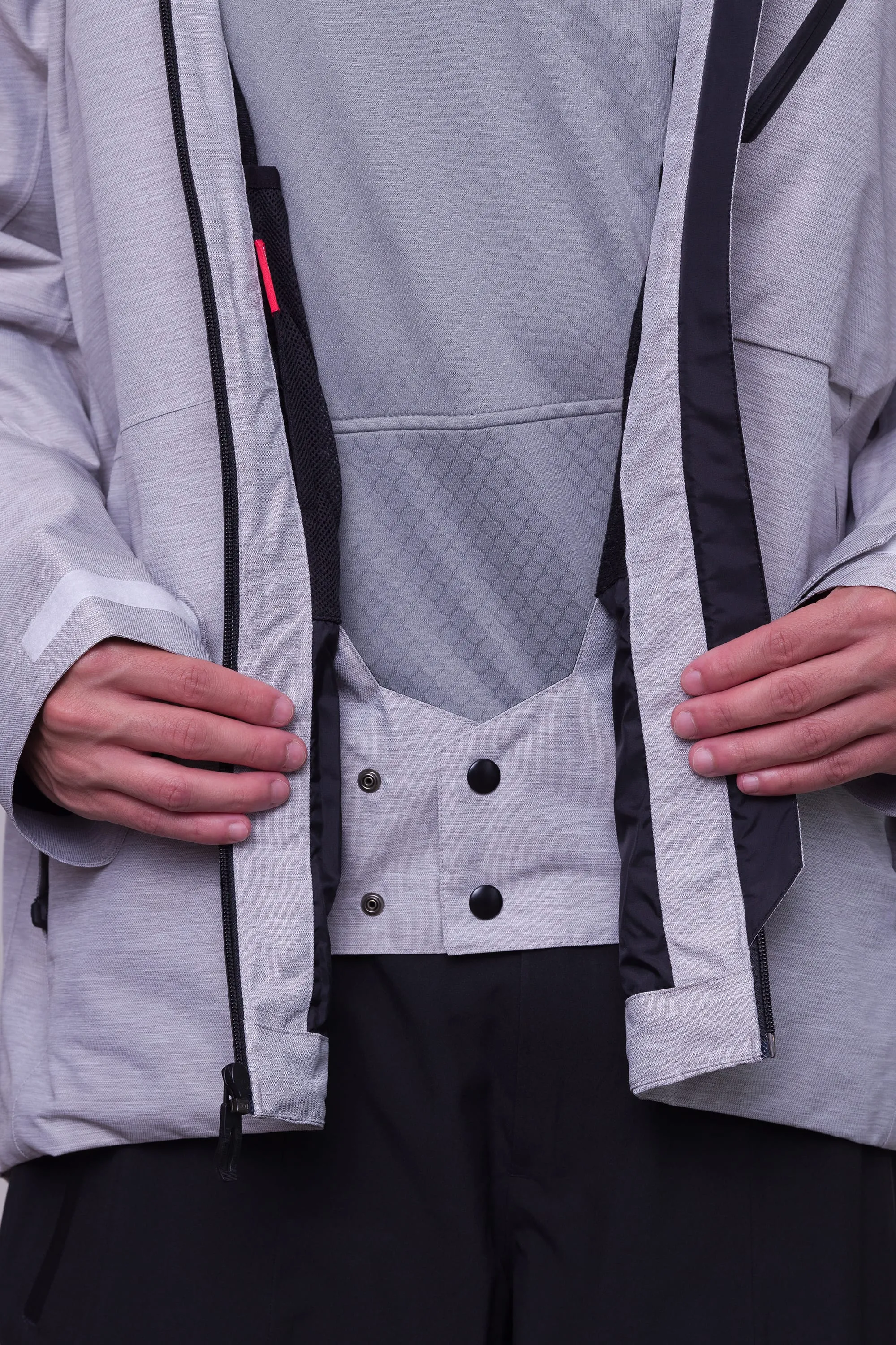 686 Hydra Thermograph Jacket Mens White Heather