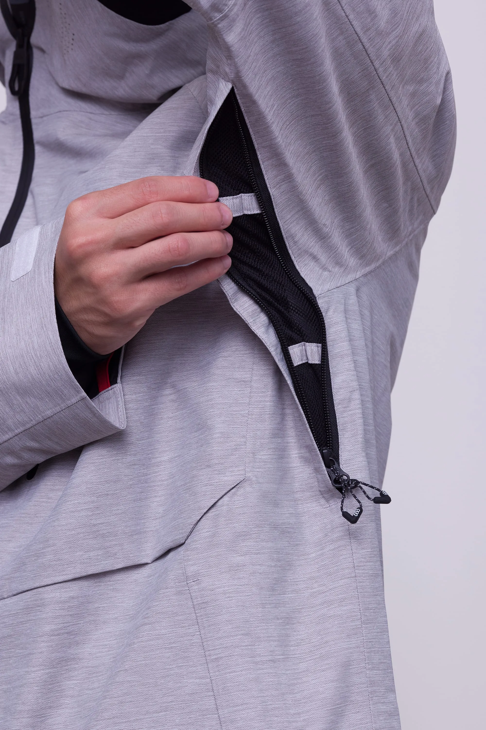 686 Hydra Thermograph Jacket Mens White Heather