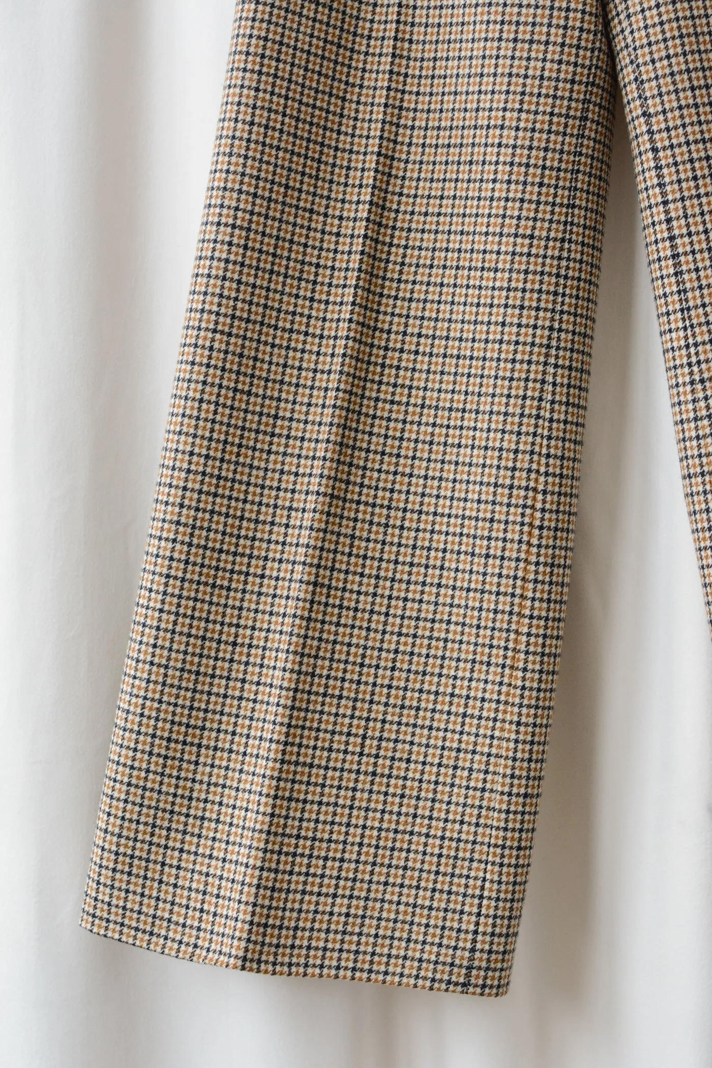 70s Young Pendleton Houndstooth Wool Pants
