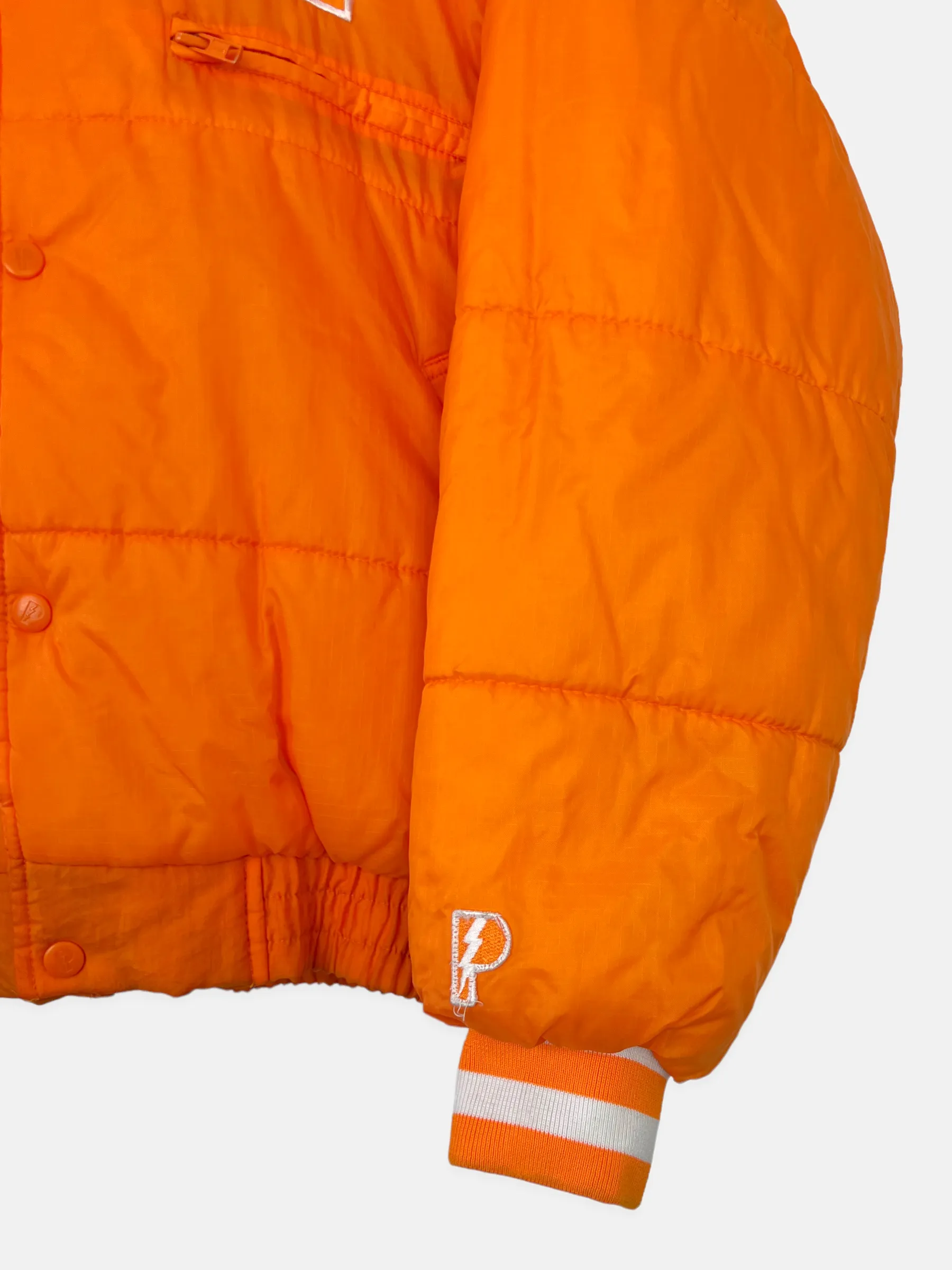 90's Tennessee University Embroidered Reversible Puffer Jacket with Hood Size M-L