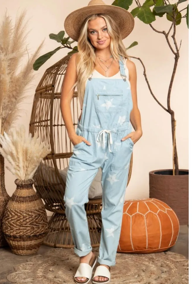 A Star Is Born Denim Overalls