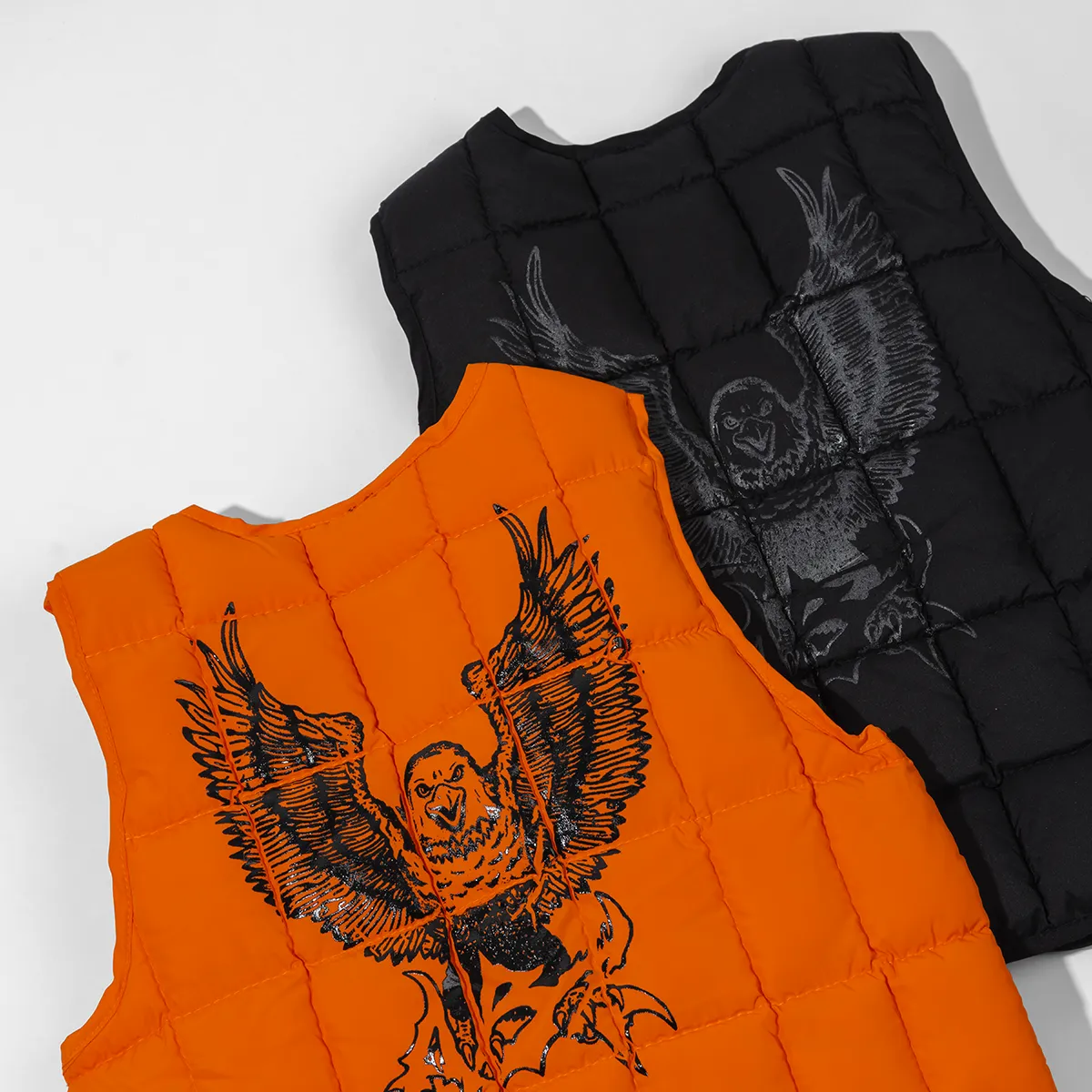 ABC PUFF VEST (BLACK)