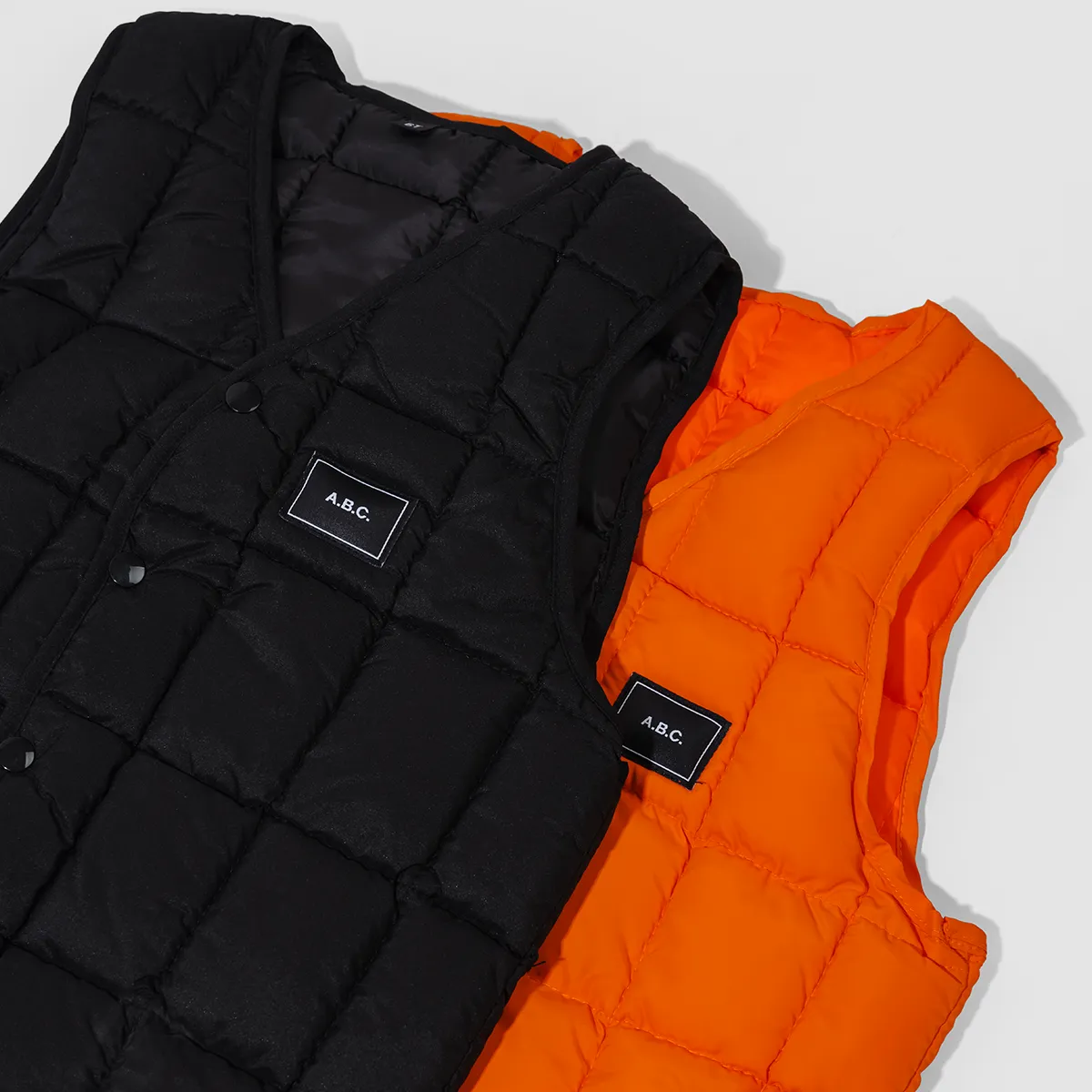 ABC PUFF VEST (BLACK)