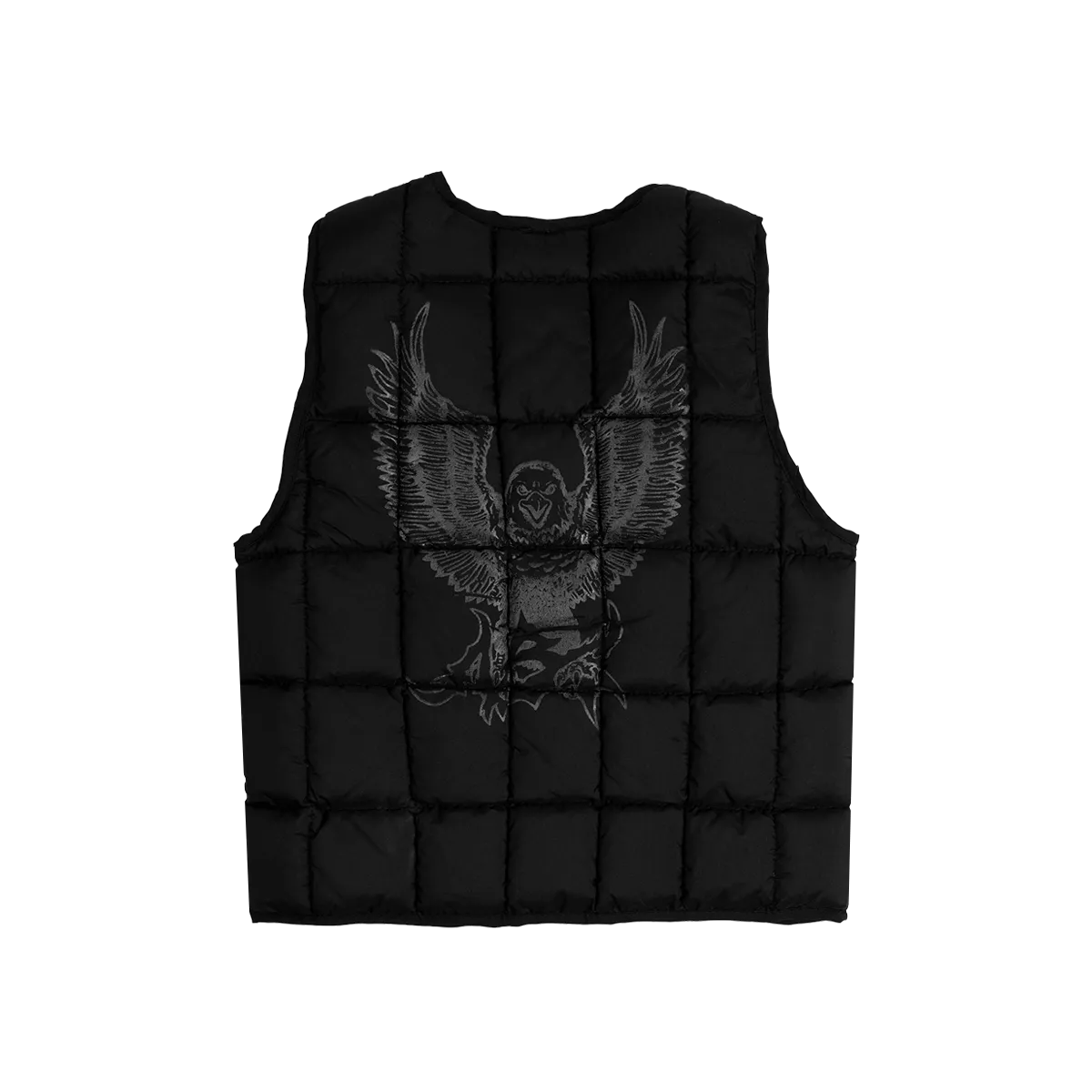ABC PUFF VEST (BLACK)