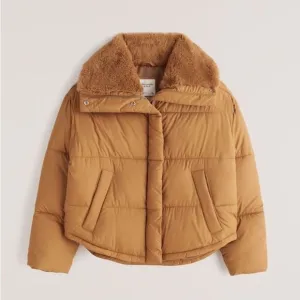 Abercrombie &amp; Fitch Elevated mini puffer size Small