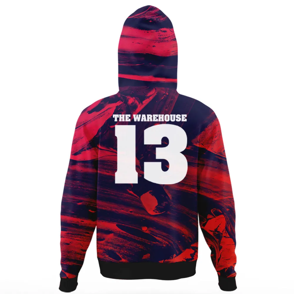 Abstract All Over Printed Hoodie