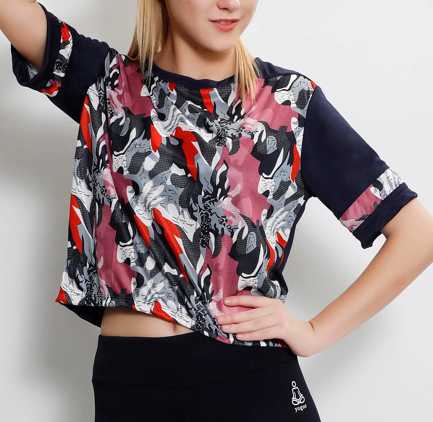 Abstract Art Crop Top