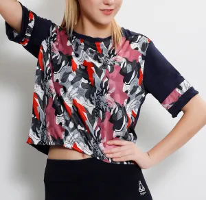Abstract Art Crop Top