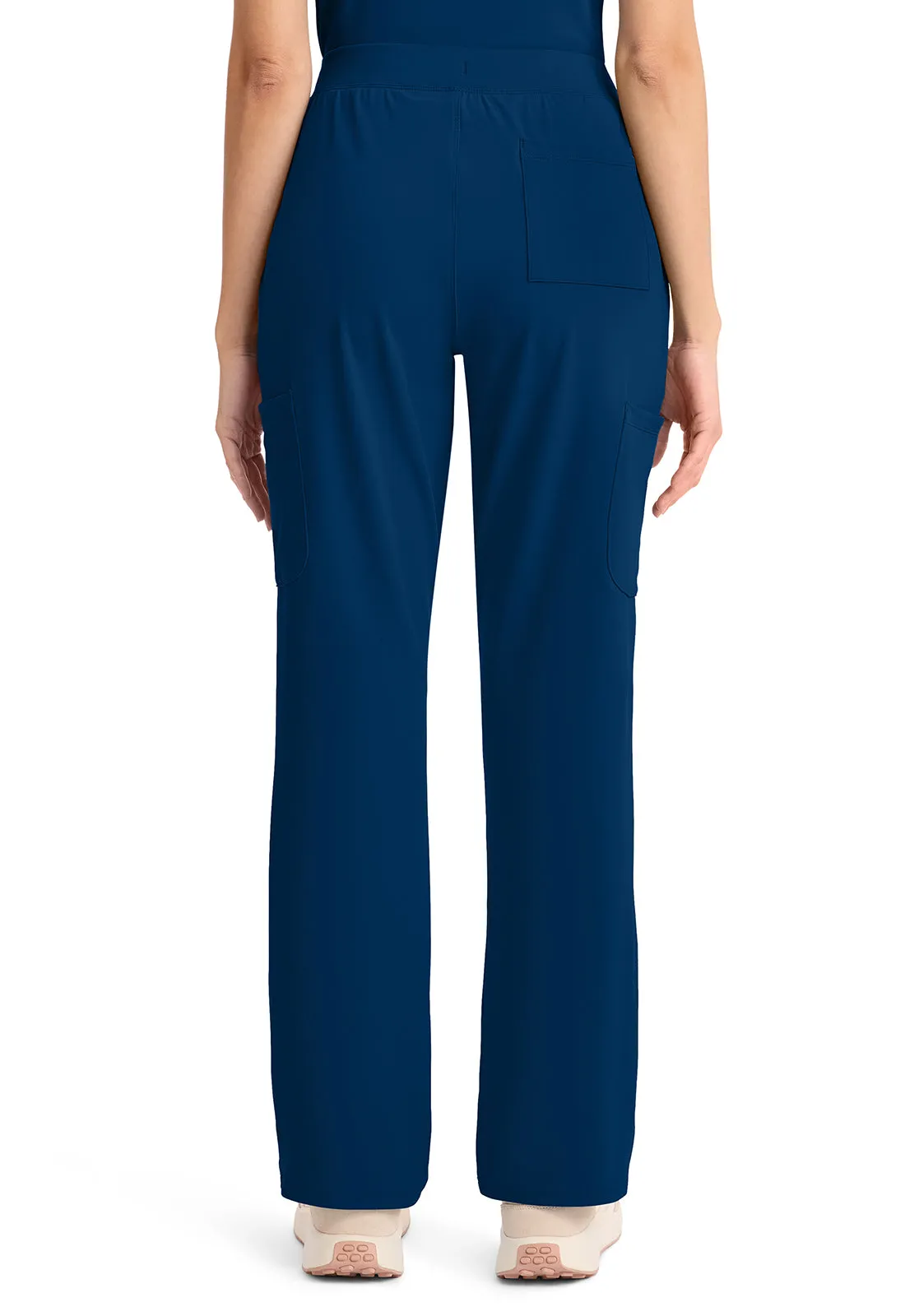 Achieve CK096 Women's 5 Pocket Straight Leg Pant Navy