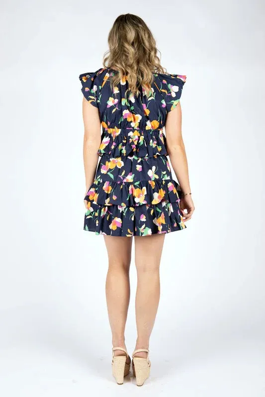Adelina Floral Top