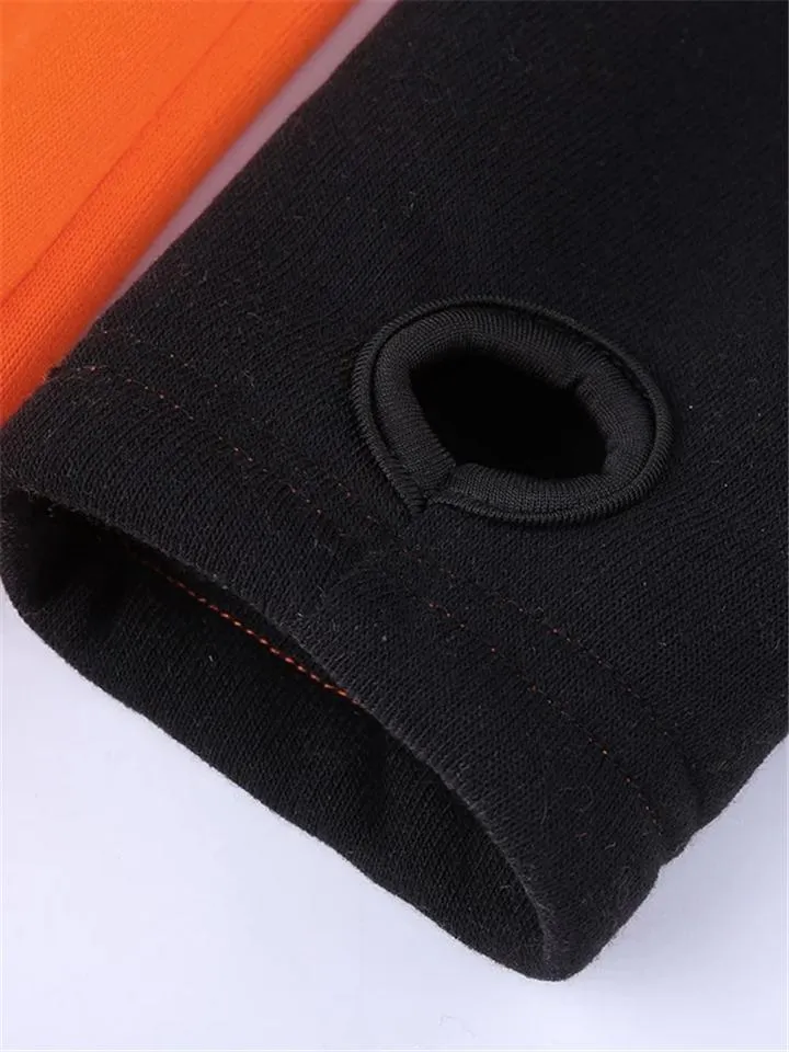 Adorable Fox Ear Drawstring Hooded Full Zipper Sweatshirt