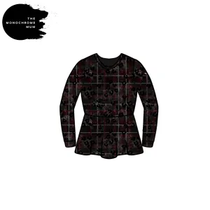 Adult peplum tops