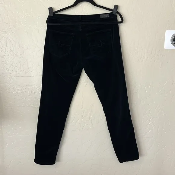 AG Adriano Goldschmied The Moto Stevie Ankle Midrise Straight Corduroy Pant- 31