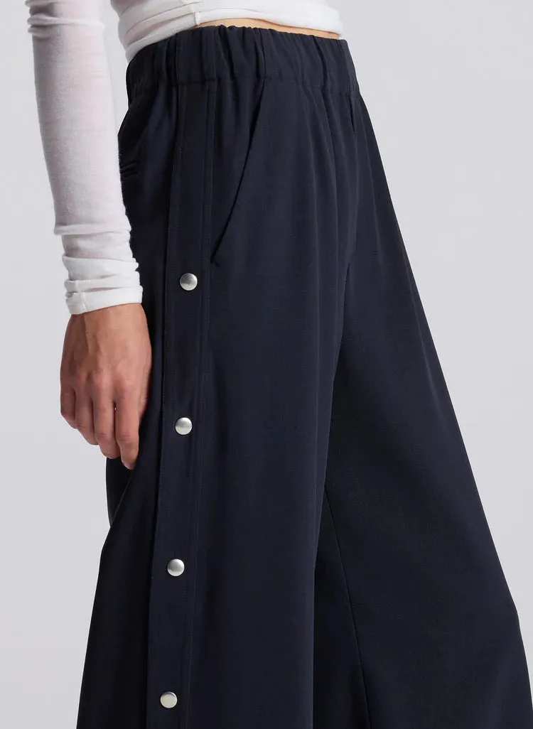 A.L.C. Jackson Snap Track Pants in Evening Blue