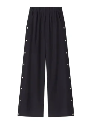 A.L.C. Jackson Snap Track Pants in Evening Blue