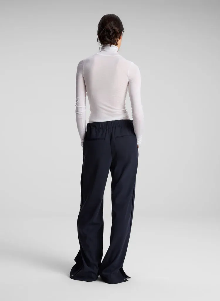 A.L.C. Jackson Snap Track Pants in Evening Blue