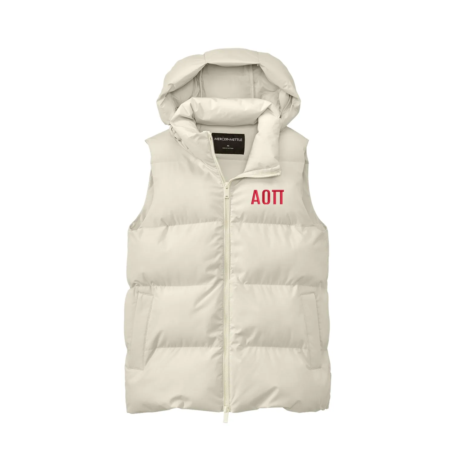 Alpha Omicron Pi Mercer Mettle® Women’s Puffy Vest