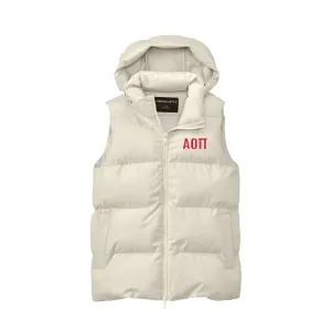 Alpha Omicron Pi Mercer Mettle® Women’s Puffy Vest