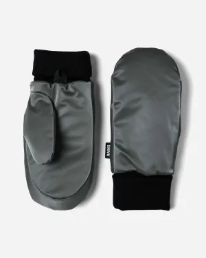 Alta Puffer Mittens W2T3 - Metallic Grey