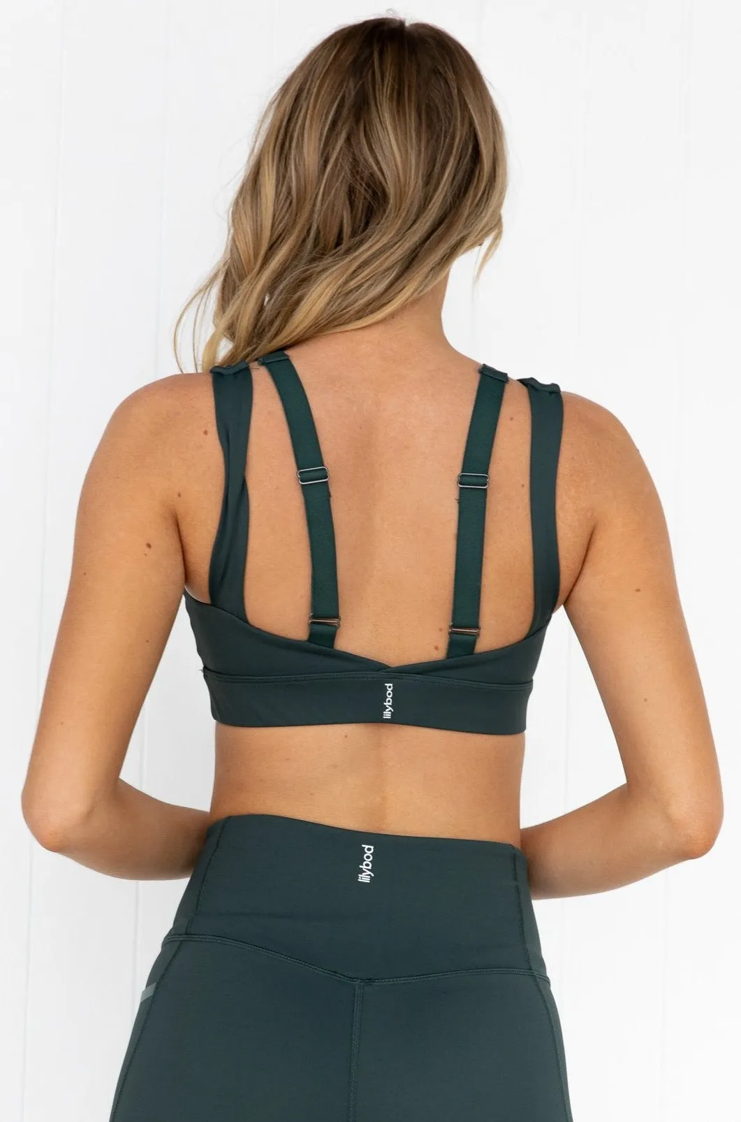 Amber Crop - Smoke Green