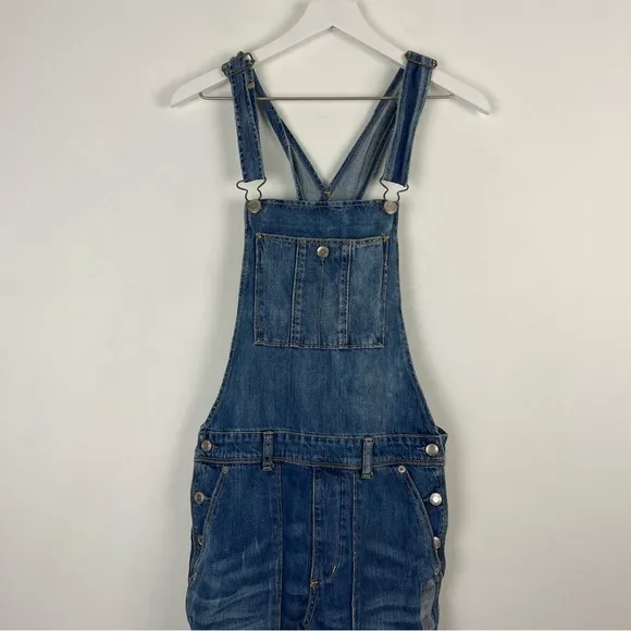 American Eagle Overalls Jeans Womens 90's Boyfriend Casual Size Small