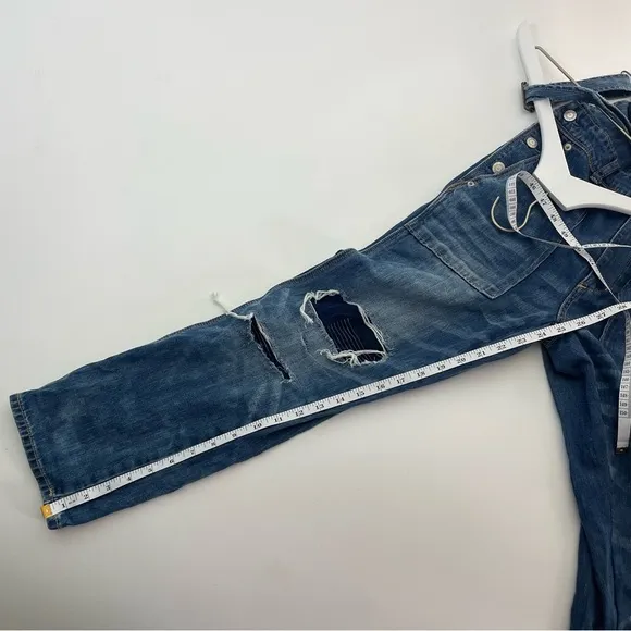 American Eagle Overalls Jeans Womens 90's Boyfriend Casual Size Small