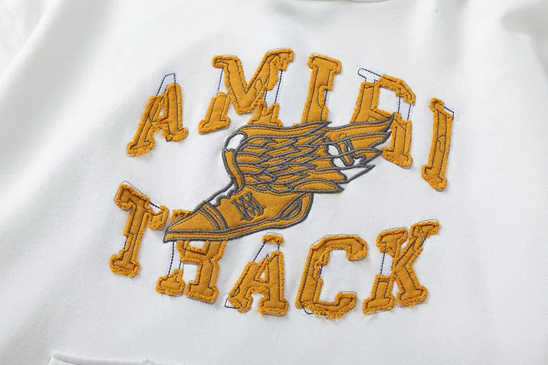 AMIRI Wing Shoe Graphic Print Hoodies