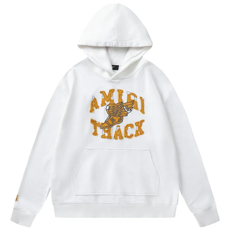AMIRI Wing Shoe Graphic Print Hoodies