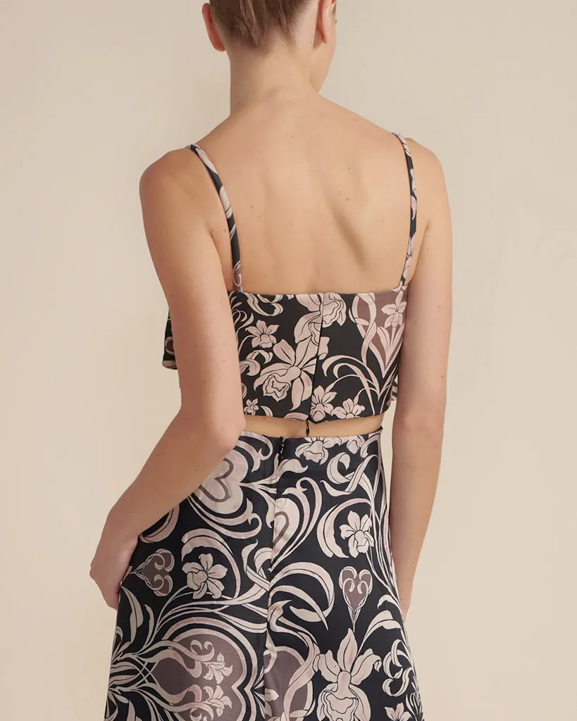 Amorio Crop Top Amorio Black