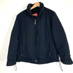 Anne Klein Puffer Black Jacket Thermolite plus insulation Size M