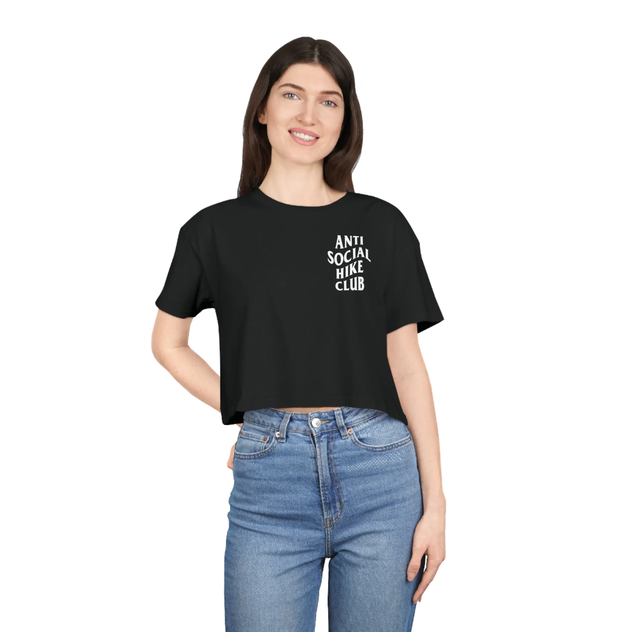 ANTI SOCIAL HIKE CLUB CROP TOP