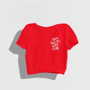 ANTI SOCIAL HIKE CLUB CROP TOP