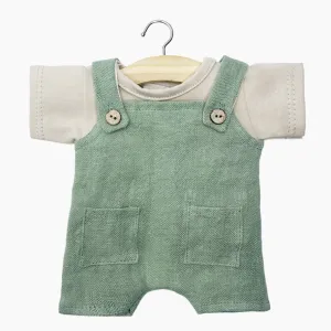 Antonin 2Pc Set - Sage Green   Ecru
