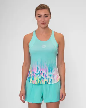 Aqua Printed Tank- Melbourne