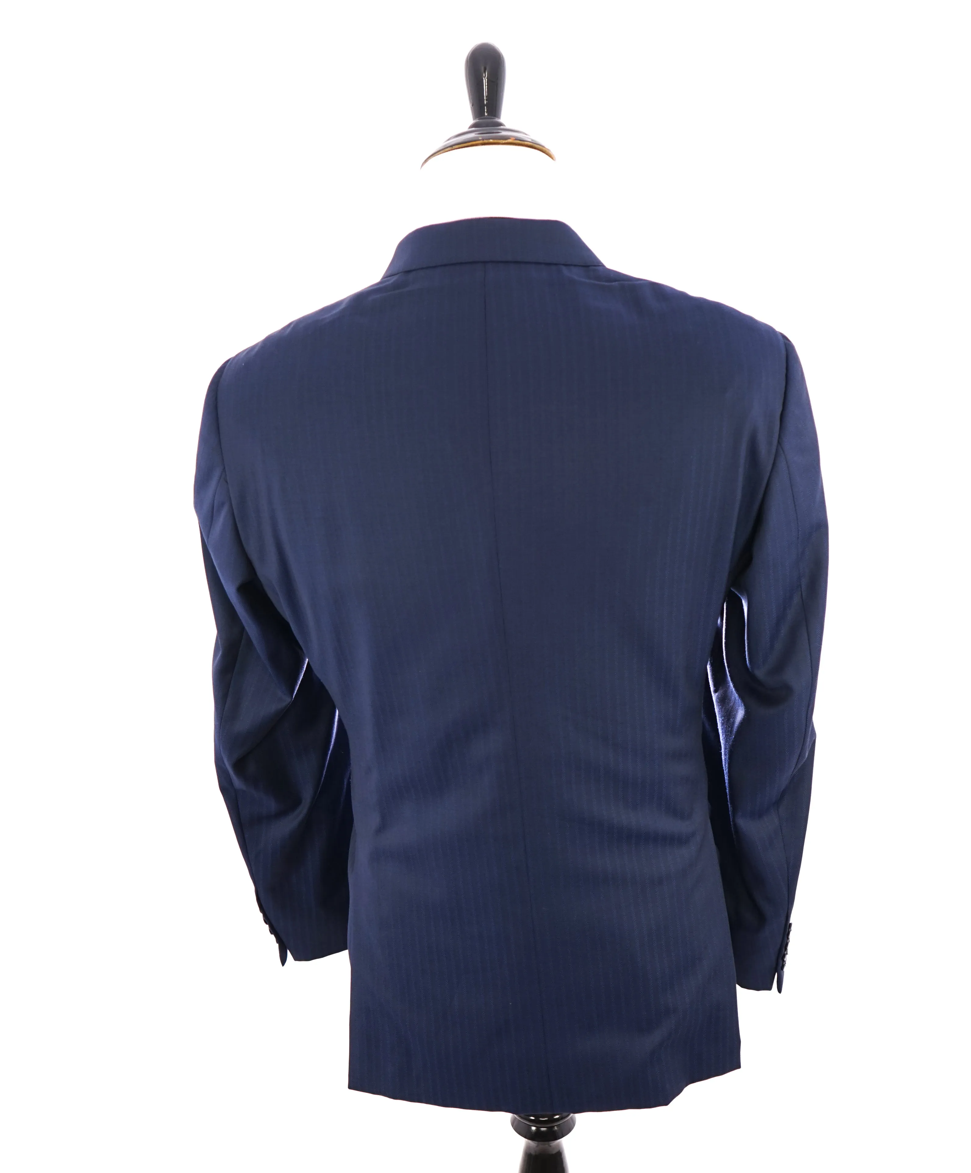 ARMANI COLLEZIONI - Tonal Royal Blue Textured Suit "G Line " -  44R