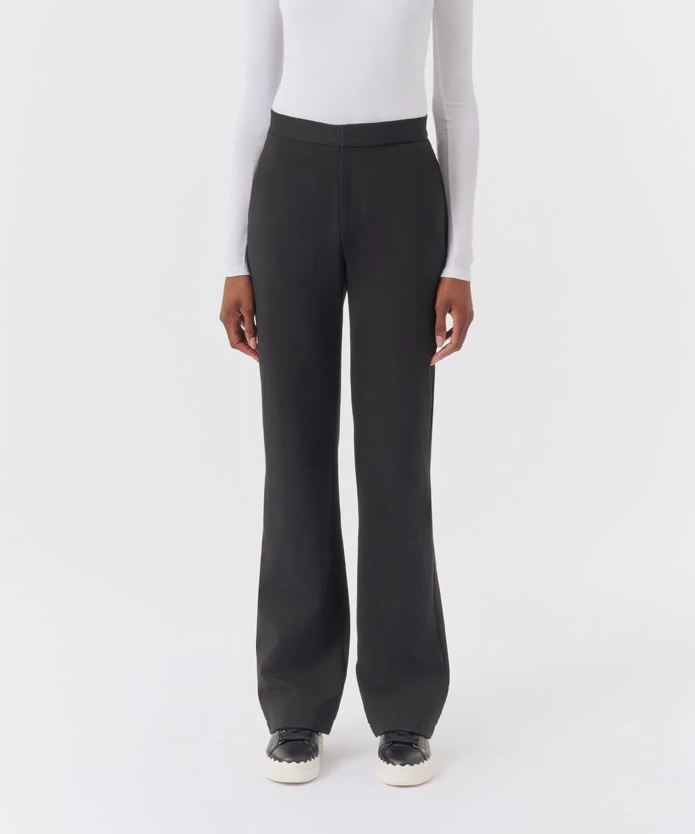 ATM - Ponte Straight Leg Pant - Black