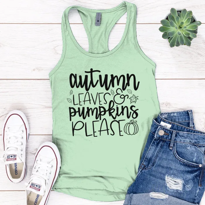 Autumn Leaves Premium Tank Top