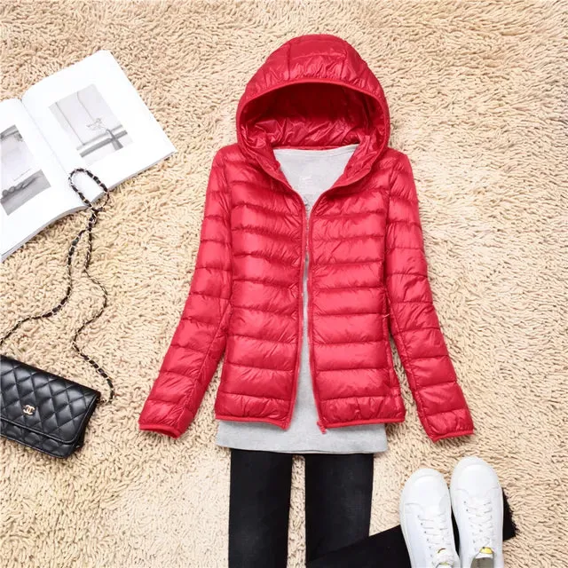 Avencea - The New Ultralight, Packable Down Coats with Hood